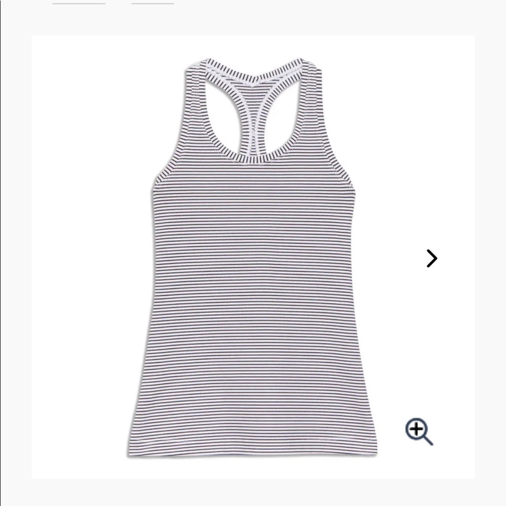 Lululemon striped tank